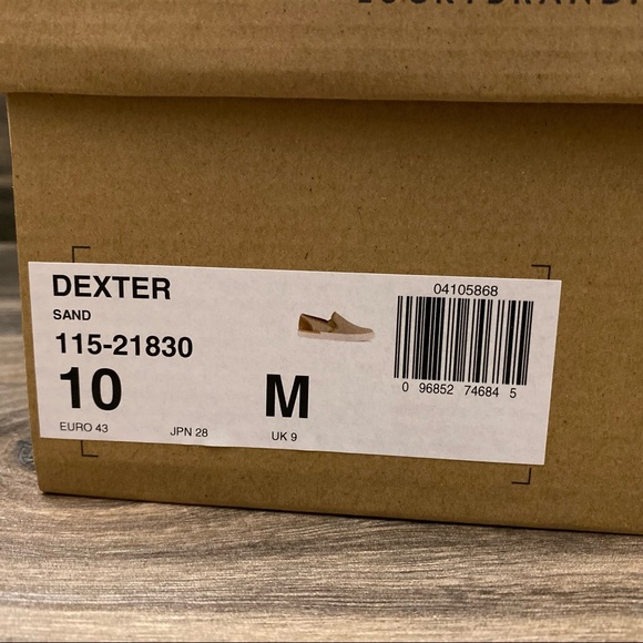 NIB Lucky Brand Dexter Washed Canvas Slip On - Picture 10 of 11